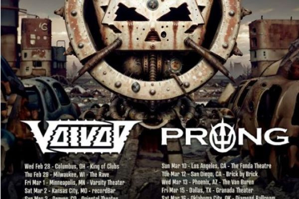 PRONG and VOÏVOD Join Forces on North American Co-Headline Tour